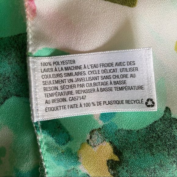 Nice Merona Pastel Floral Sleeveless Top Small - Picture 4 of 6